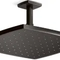 Bát sen tắm phun mưa vuông màu vàng Kallista P21514-00-BAF