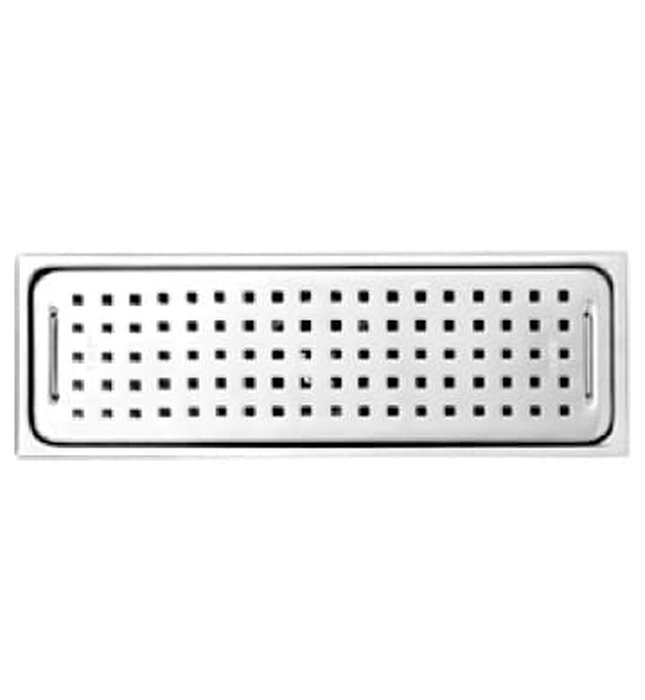 Ga thoát sàn dài SUS304 D60-90 Picanto PTS-01 10x30cm