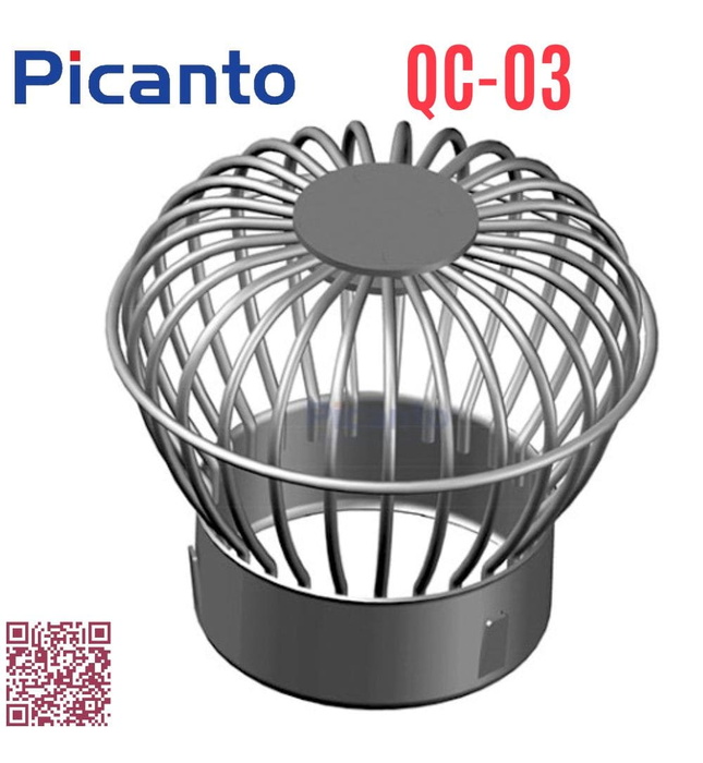 Cầu chắn rác SUS304 D60-90-114 Picanto QC-03