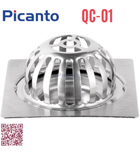 Cầu chắn rác inox SUS304 D90-114 Picanto QC-01