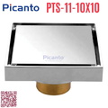 Ga thoát sàn SUS304 D60-90 Picanto PTS-11 10x10cm