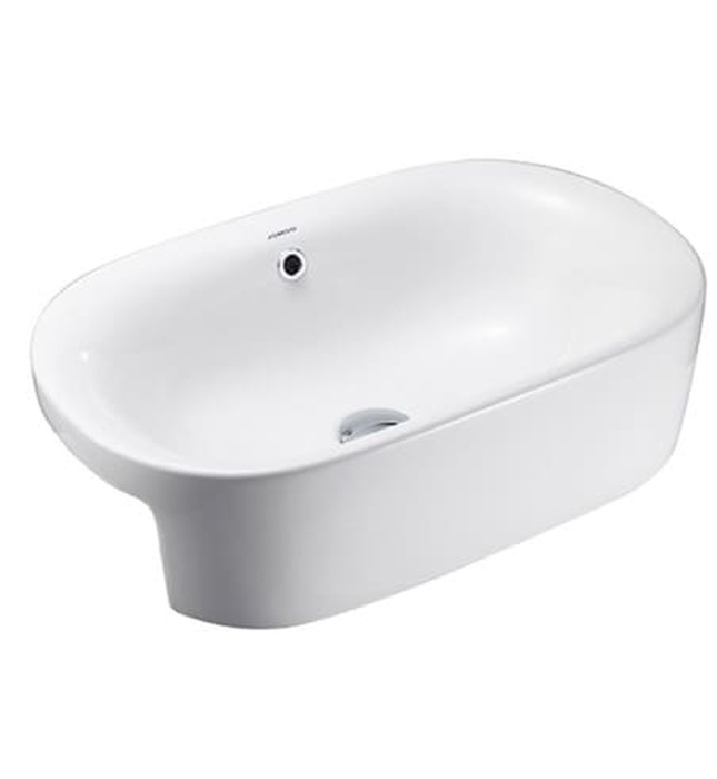 Chậu Lavabo Bán Âm Bàn JOMOO 12707-1/01Z-I011