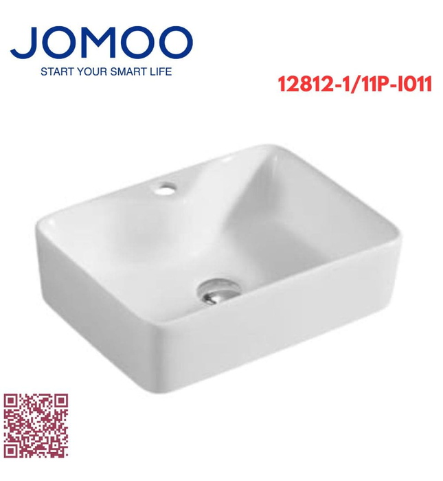 Chậu lavabo đặt bàn Jomoo 12812-1/11P-I011