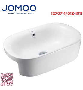 Chậu Lavabo Bán Âm Bàn JOMOO 12707-1/01Z-I011