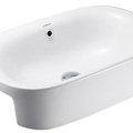 Chậu Lavabo Bán Âm Bàn JOMOO 12707-1/01Z-I011