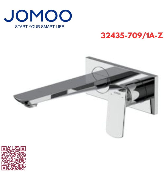Vòi lavabo nóng lạnh âm tường Jomoo 32435-709/1A-Z