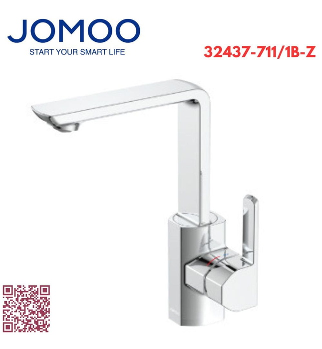 Vòi lavabo nóng lạnh Jomoo 32437-711/1B-Z