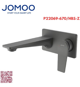 Vòi lavabo nóng lạnh âm tường Jomoo P22069-670/HBS-Z