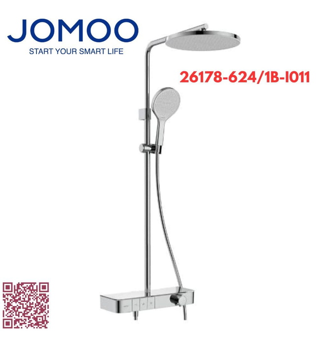 Sen tắm cây ổn nhiệt tự động tẩy cặn Jomoo 26178-624/1B-I011