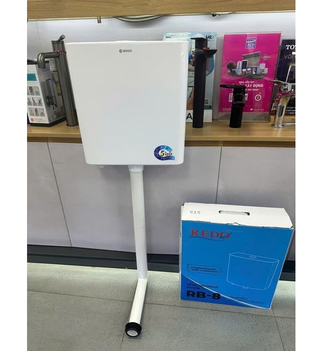 Két nước cho bồn cầu xổm Miken Redo RB-8