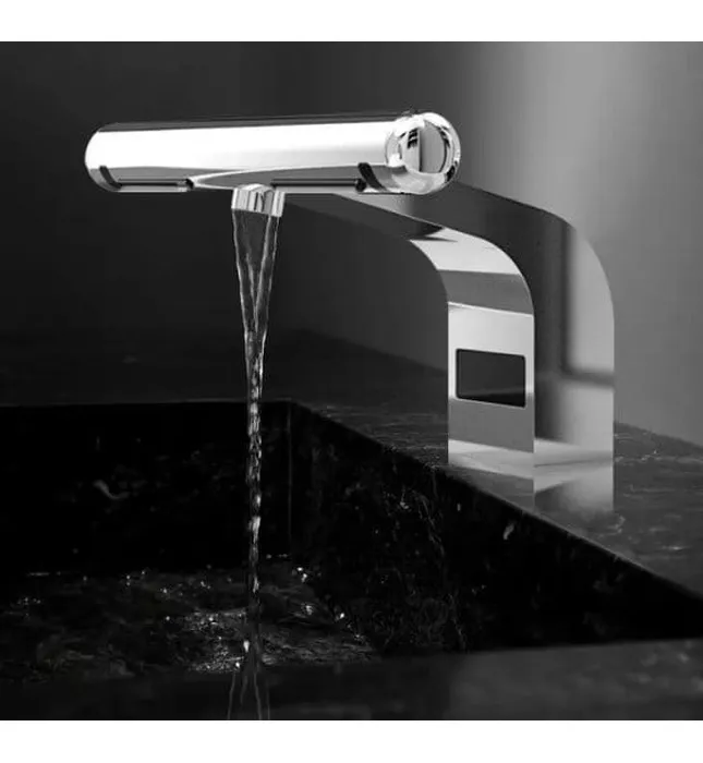 Vòi lavabo cảm ứng kết hợp máy sấy tay Miken HSD-A3871 