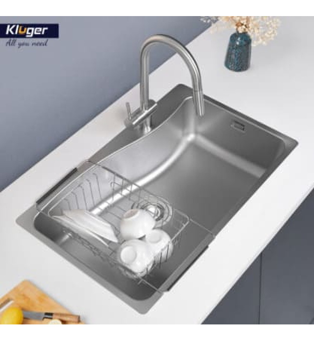 Chậu rửa bát 1 hố Kluger KF8131FS-S80