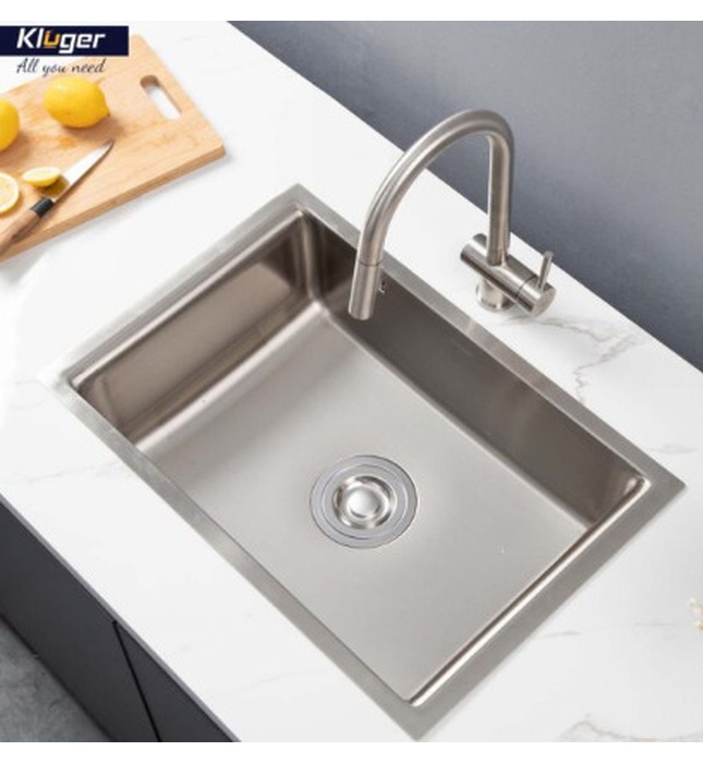 Chậu rửa bát 1 hố Kluger KU8121S-S68