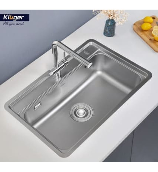 Chậu rửa bát 1 hố Kluger KW8101FS-S72