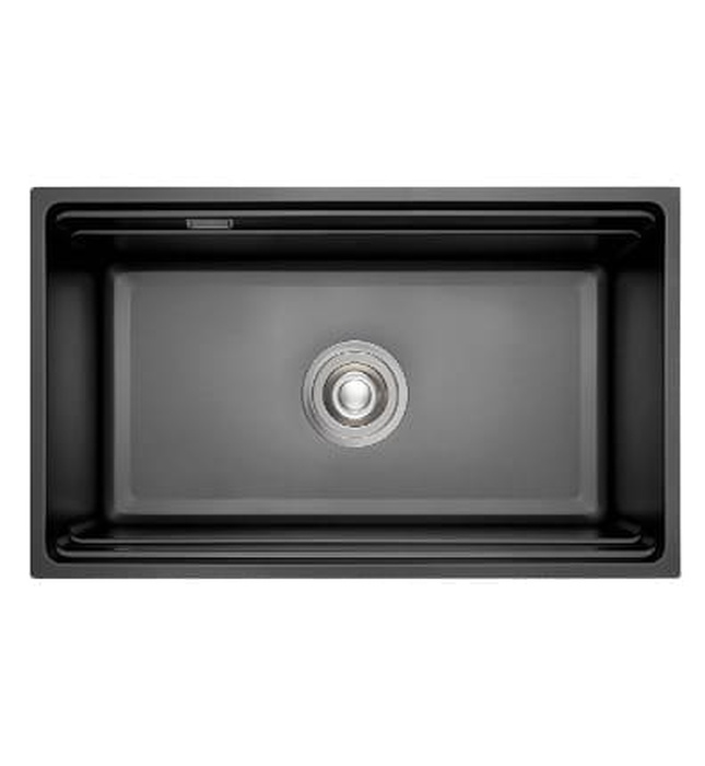 Chậu rửa bát 1 hố màu đen Kluger KWU8161FB-S70