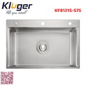 Chậu rửa bát 1 hố Kluger KF8121S-S75