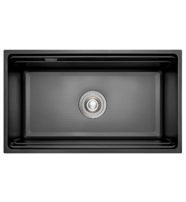 Chậu rửa bát 1 hố màu đen Kluger KWU8161FB-S76