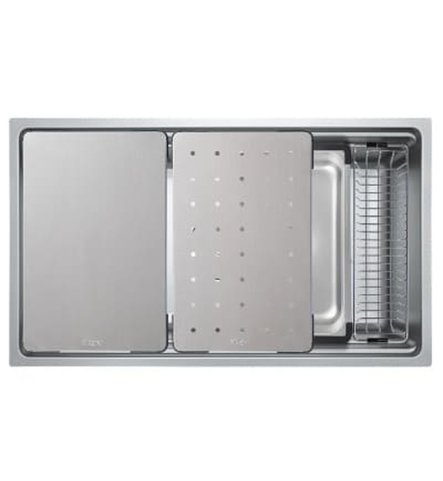 Chậu rửa bát 1 hố Kluger KWU8161FS-S76  PLUS