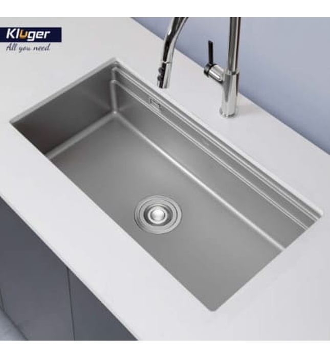 Chậu rửa bát 1 hố Kluger KWU8161FS-S86