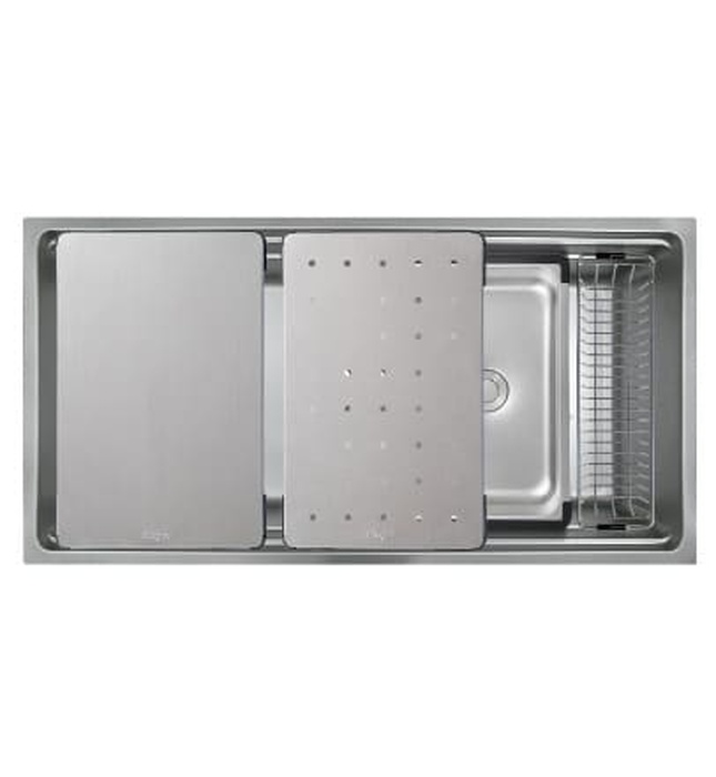 Chậu rửa bát 1 hố Kluger KWU8161FS-S86 PLUS