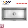 Chậu rửa bát 1 hố Kluger KWU8161FS-S86
