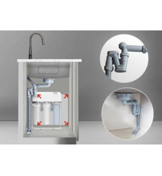 Chậu rửa bát 1 hố Kluger KH8048FS-S80