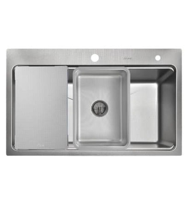 Chậu rửa bát 1 hố Kluger KW8181FS-S81 PLUS