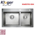 Chậu rửa bát 2 hố Kluger KW8211S-S84