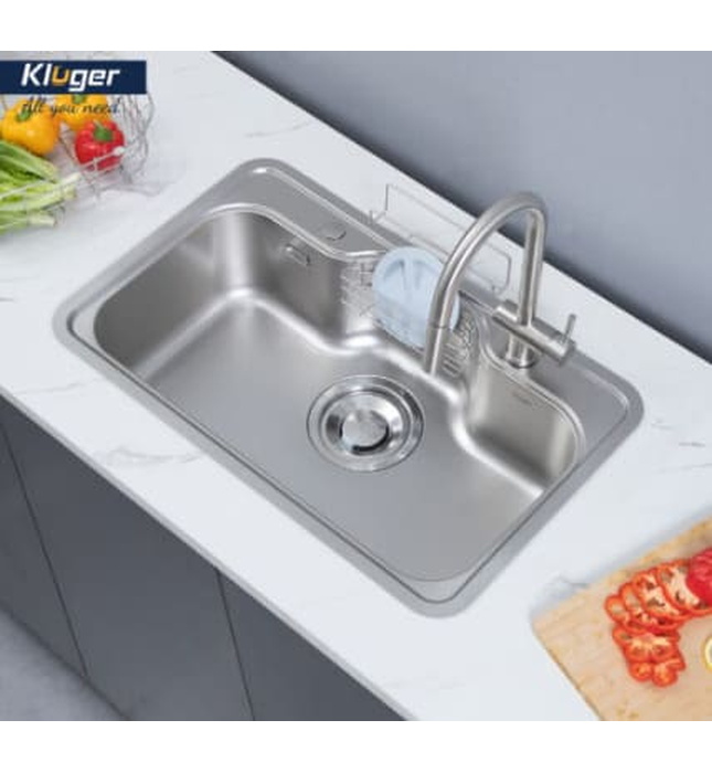 Chậu rửa bát 1 hố Kluger KT8050FS-S80