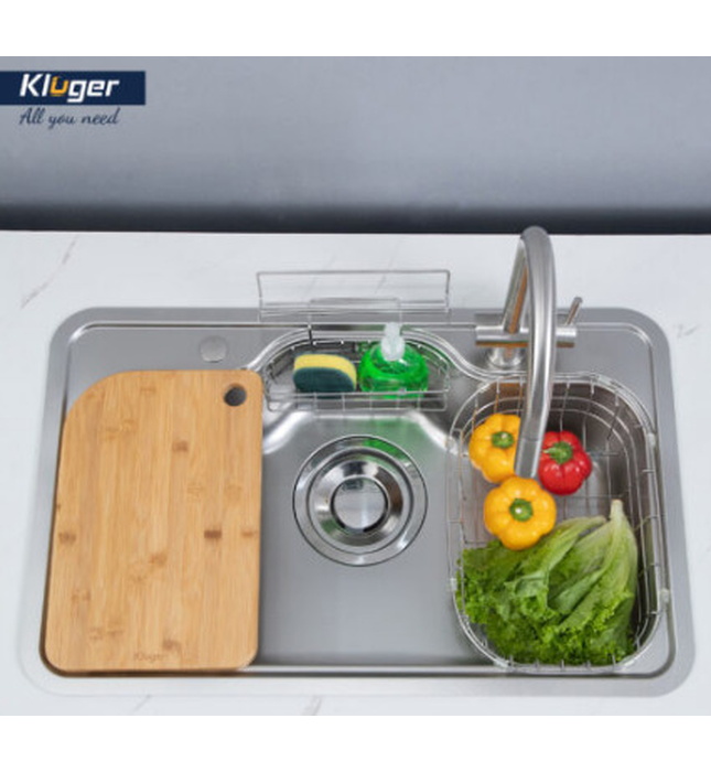 Chậu rửa bát 1 hố Kluger KT8050FS-S80 Plus