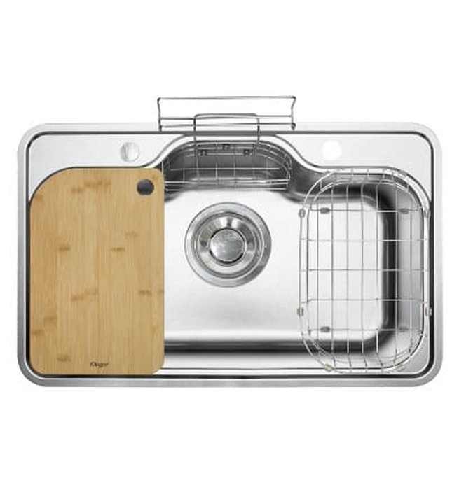 Chậu rửa bát 1 hố Kluger KT8050FS-S80 Plus