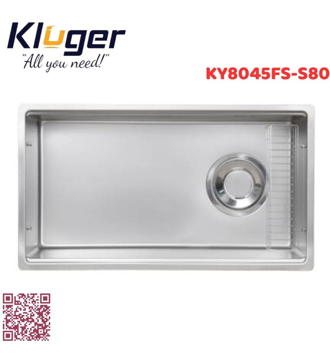 Chậu rửa bát 1 hố Kluger KY8045FS-S80