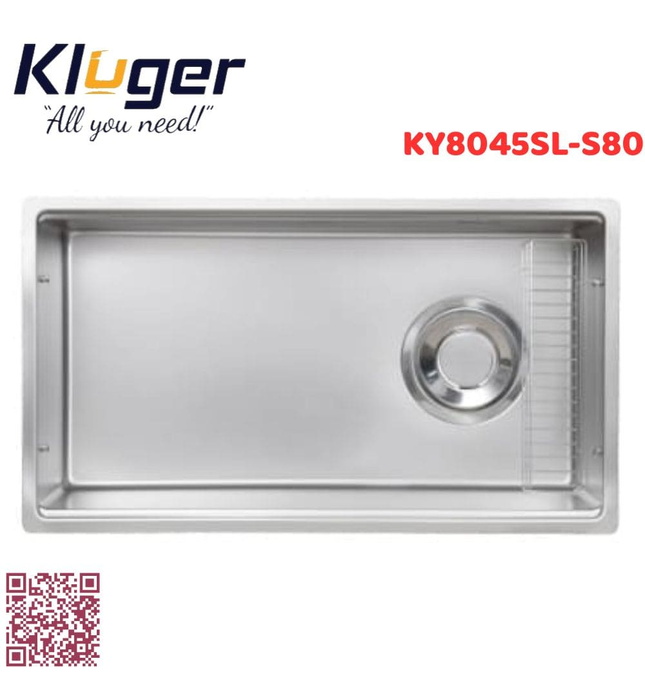 Chậu rửa bát 1 hố Kluger KY8045SL-S80