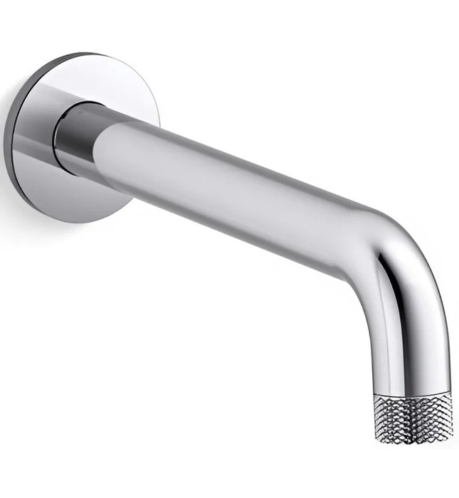 Vòi xả bồn tắm âm tường màu đen Kallista P32833-00-BGP