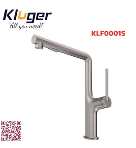 Vòi chậu rửa bát dây rút Kluger KLF0001S