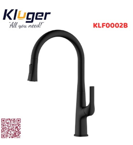 Vòi chậu rửa bát dây rút Kluger KLF0002B