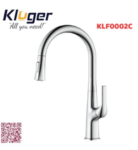 Vòi chậu rửa bát dây rút Kluger KLF0002C