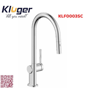 Vòi chậu rửa bát dây rút Kluger KLF0003SC