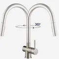 Vòi chậu rửa bát dây rút Kluger KLF0008S