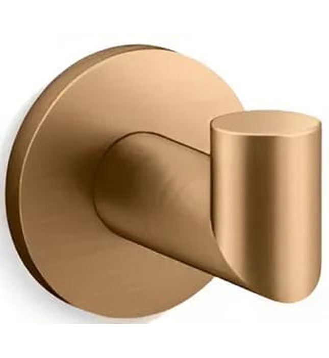 Móc treo tường đơn màu nickel Kallista P33005-00-BN