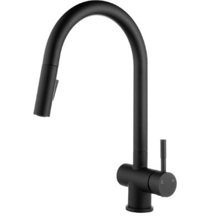 Vòi chậu rửa bát dây rút Kluger KLF0008B