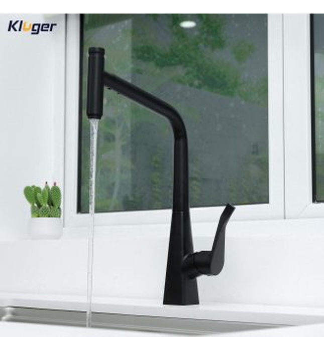 Vòi chậu rửa bát dây rút Kluger KLF0016B