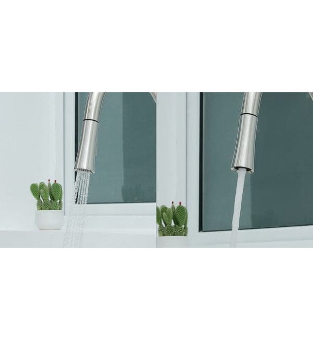 Vòi chậu rửa bát dây rút Kluger KLF0009S