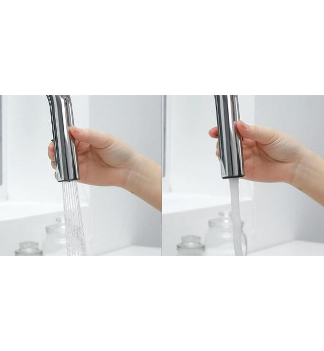 Vòi chậu rửa bát dây rút Kluger KLF0015C