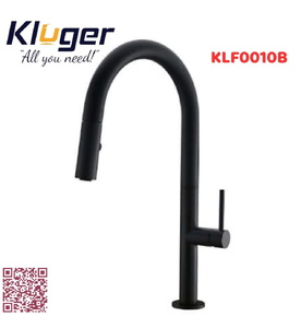 Vòi chậu rửa bát dây rút Kluger KLF0010B