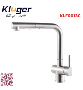 Vòi chậu rửa bát dây rút Kluger KLF0013C