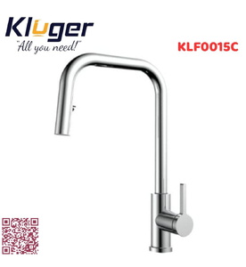 Vòi chậu rửa bát dây rút Kluger KLF0015C