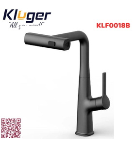 Vòi chậu rửa bát dây rút Kluger KLF0018B