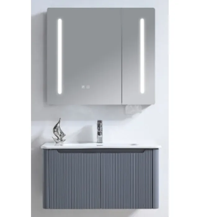 Bộ tủ chậu lavabo nhựa PVC Mowoen MW2828-80PVC