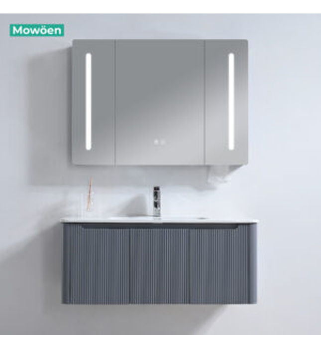 Bộ tủ chậu lavabo nhựa PVC Mowoen MW2828-100
